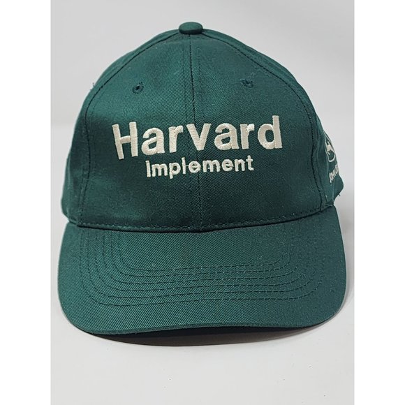 Harvard Implement John Deere‎ Cap Green Adjustable Made By MPC Louisville KY - Picture 1 of 8